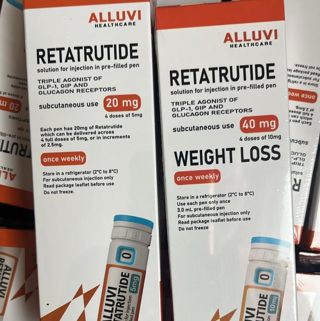 Retatrutide vs Semaglutide Alluvi Retatrutide